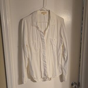 Cloth And Stone White Button Down Shirt XL